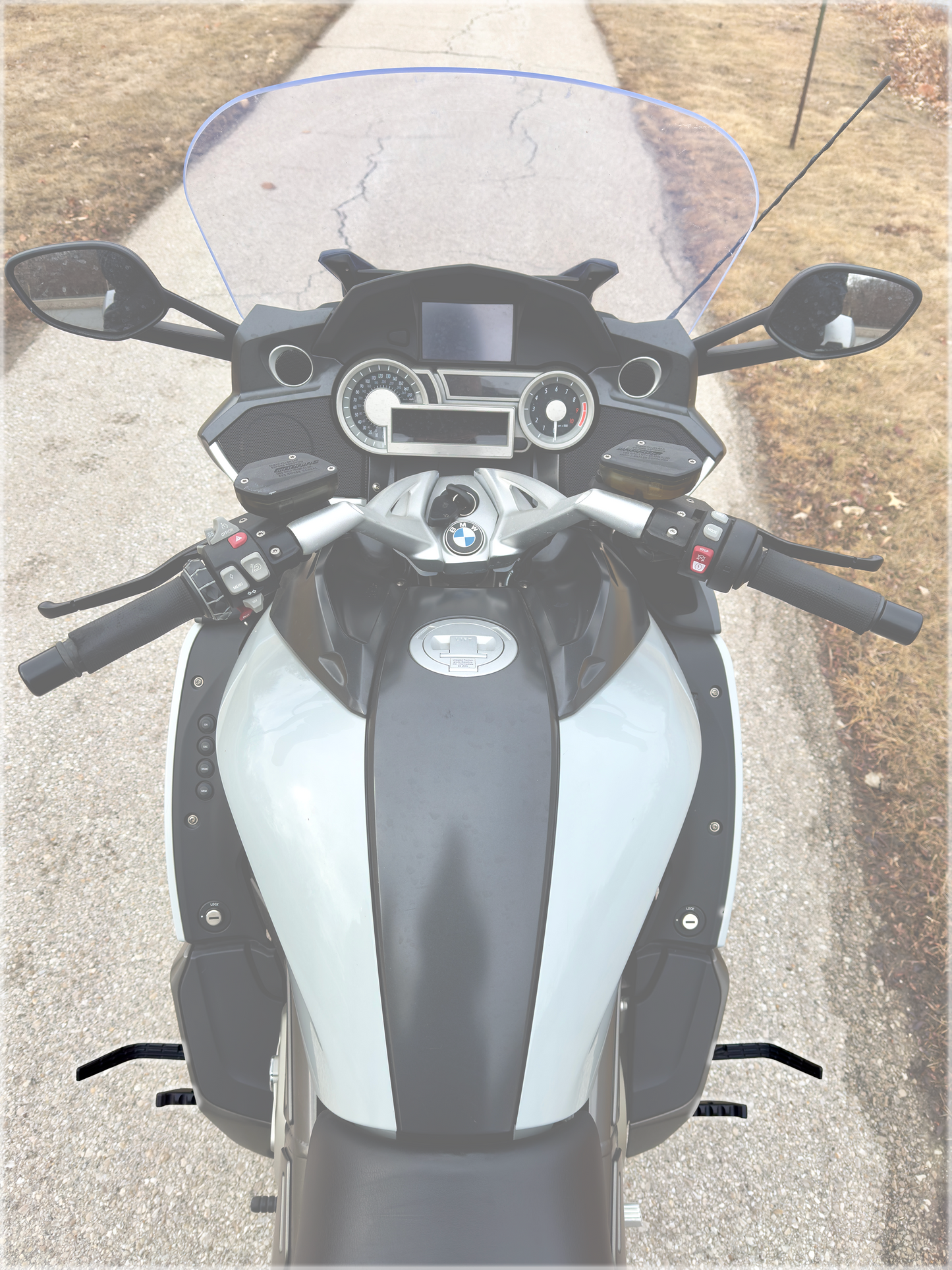 Stylish foot rest and highway pegs for BMW K1600 – versatile accessory for BMW GT and GTL models.