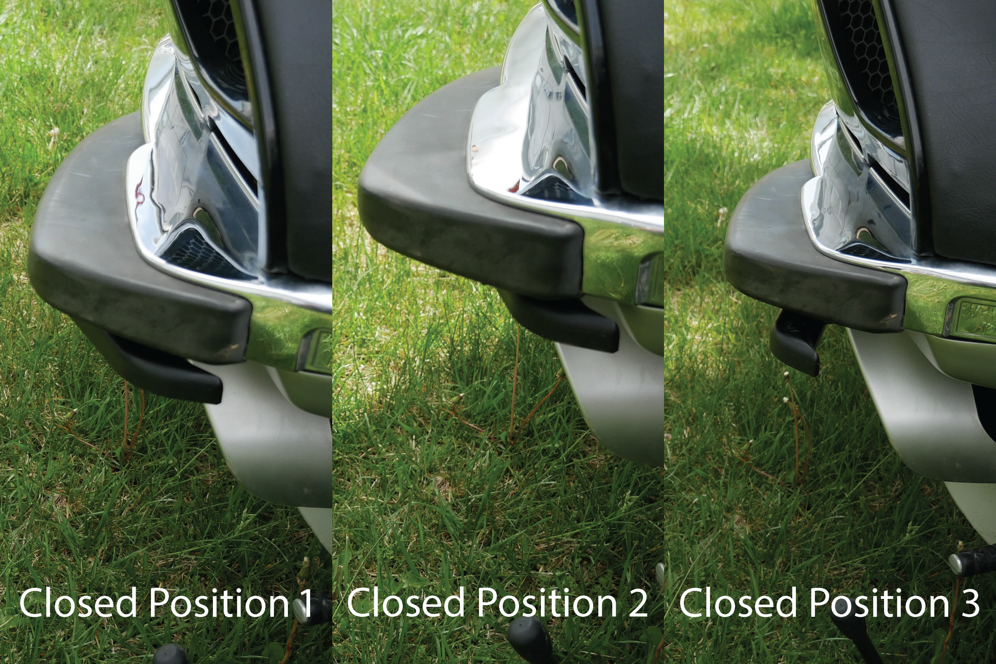 • Sleek and comfortable BMW motorcycle highway pegs. BMW K1200LT highway peg foot rest.