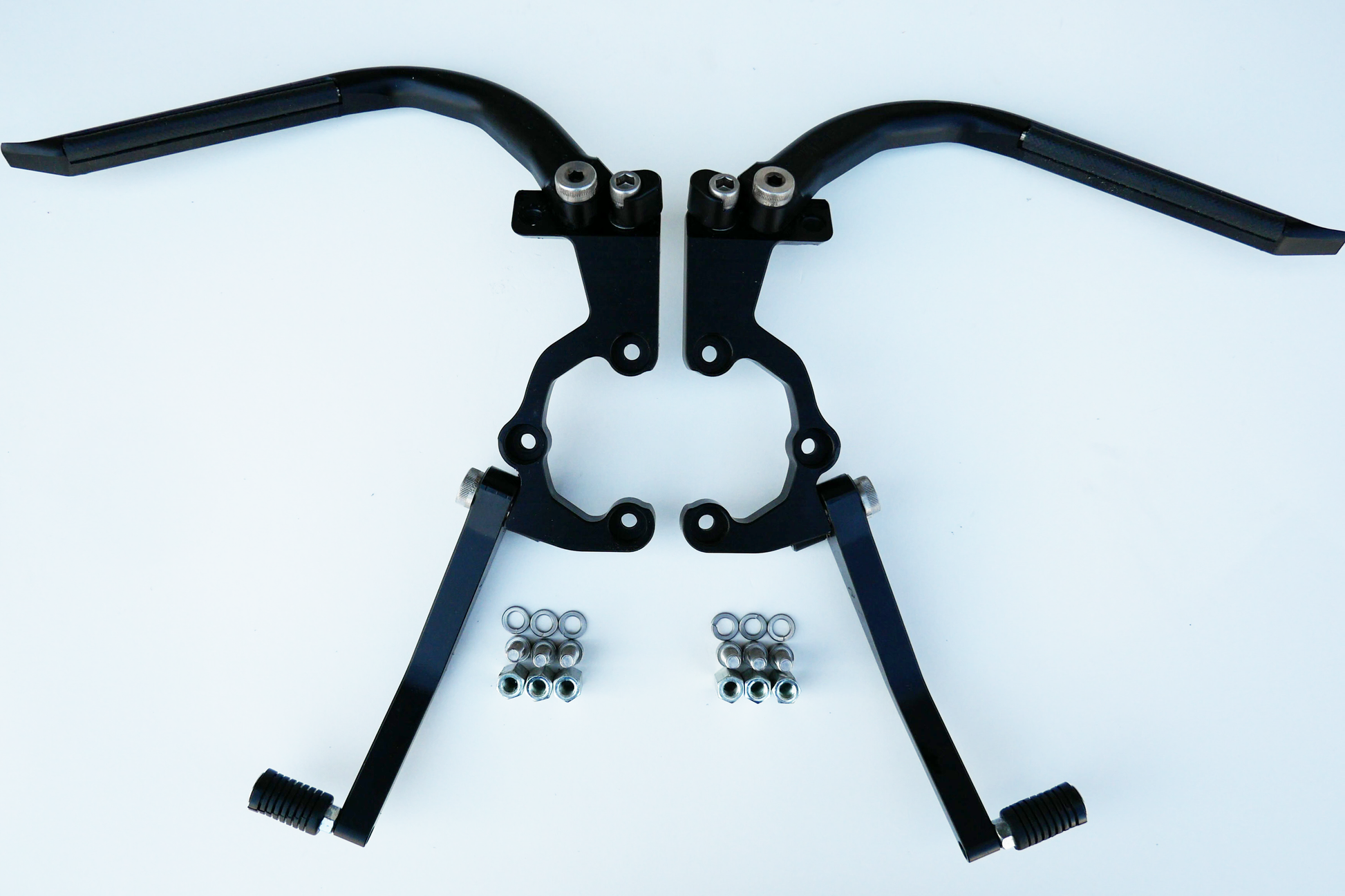 High quality BMW motorcycle highway pegs for BMW R1250R.